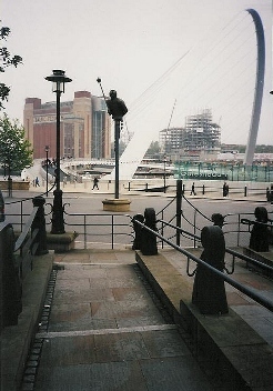 Millenium Bridge, Baltic Flower Mills